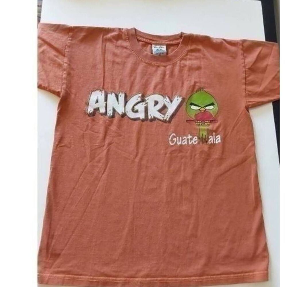 Angry Birds T-Shirt Sz S Guatemala